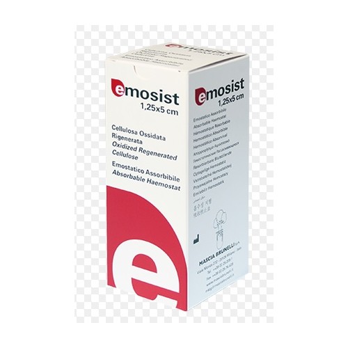 EMOSIST EMOSTATICO ASSORBIBILE 1,25X5 CM-CONF.10PZ