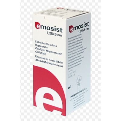 EMOSIST EMOSTATICO ASSORBIBILE 1,25X5 CM-CONF.10PZ
