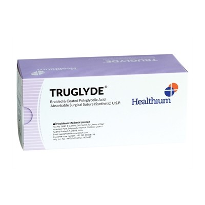 SUTURA TRUGLYDE 3/0 1/2C TO DS 22MM 75CM