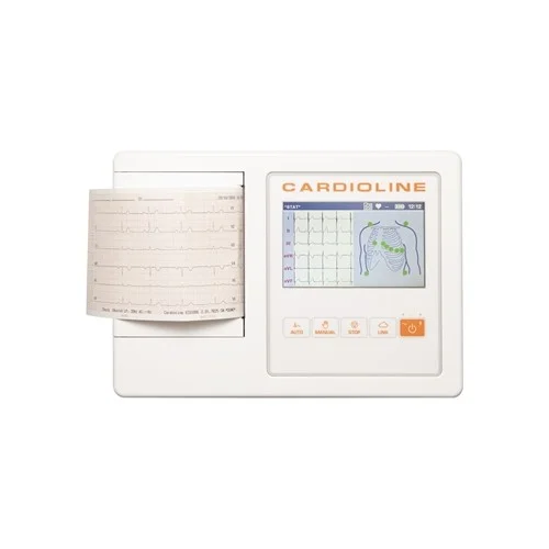 ECG CARDIOLINE 100L BASIC - SCHERMO A COLORI TOUCH